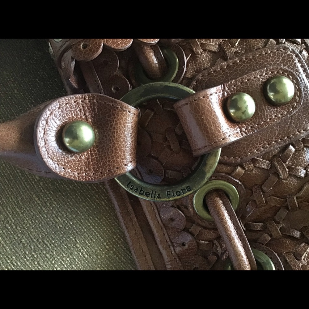 Huge Isabell Fiore leather bag - Picture 6 of 8
